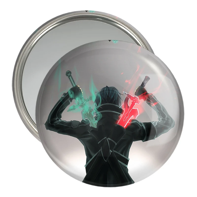 آینه جیبی خندالو مدل انیمه هنر شمشیر زنی آنلاین  کد 10131