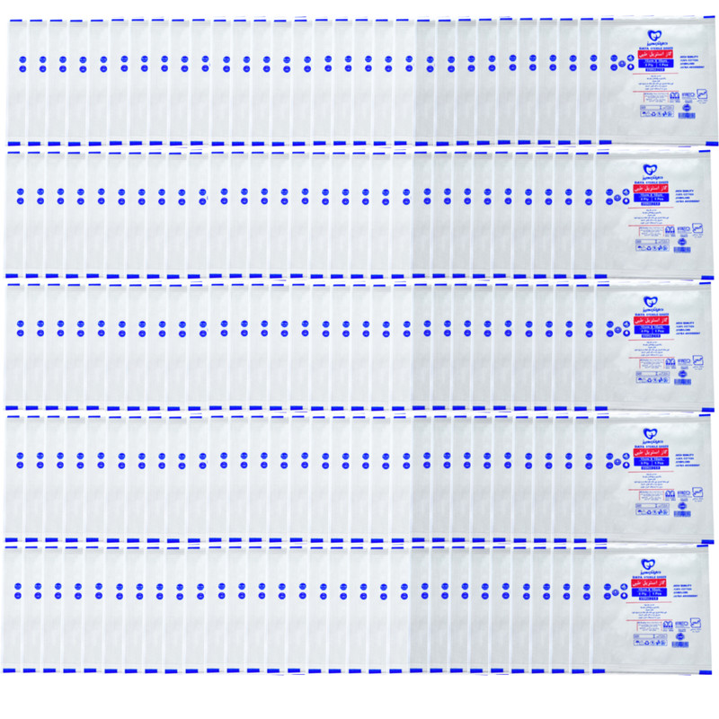 گاز استریل دایا تجهیز استوار مدل S801 مجموعه 150 عددی