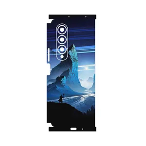 MAHOOT Blue Mountains Digital Art-FullSkin Cover Sticker for Samsung Galaxy Z Fold4