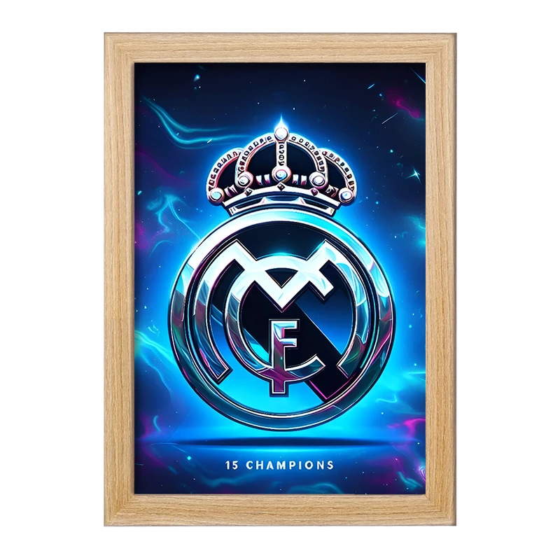 تابلو خندالو مدل باشگاه رئال مادرید کد F4999