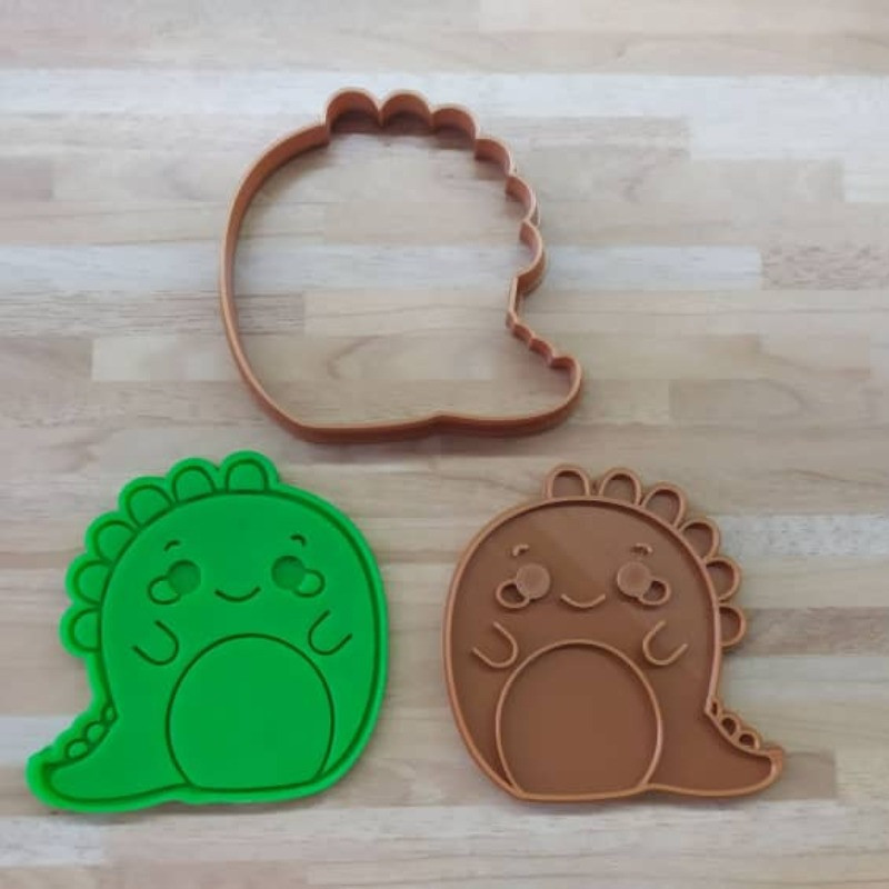 ابزار تزیین فوندانت مدل دایناسور بسته 4 عددی