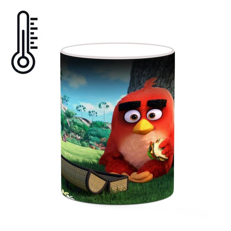 ماگ حرارتی کاکتی مدل بازی پرندگان خشمگین Angry Birds کد mgh27482