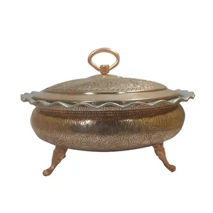 سوپ خوری مسی مدل منقش کد GKH02