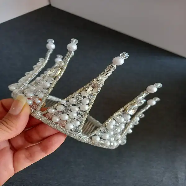 تاج مو زنانه  مدل پرنسس 544