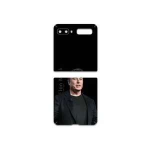 MAHOOT Elon-Musk Cover Sticker for Samsung Galaxy Z Flip