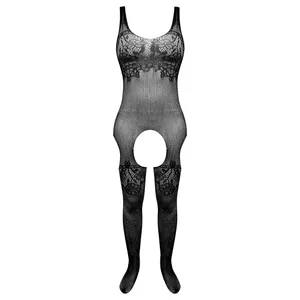 لباس خواب زنانه ماییلدا مدل نگین دار فانتزی کد 4860-7127 رنگ مشکی