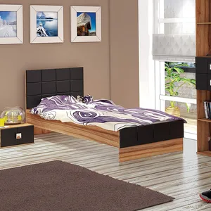 تخت خواب تکنفره  مدل لکسوس سایز 90x200 سانتی متر