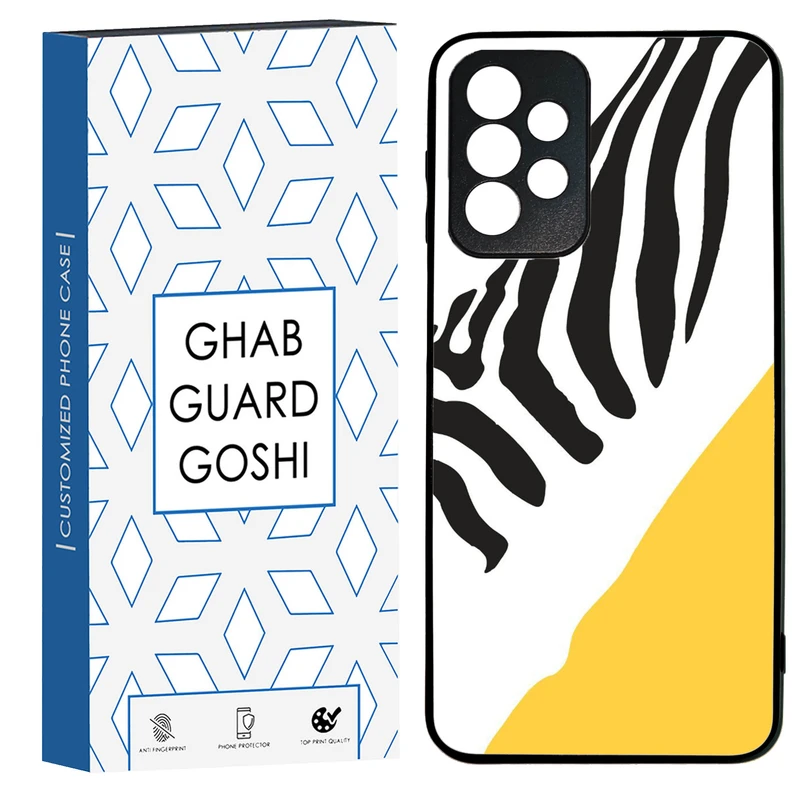 کاور قاب گارد گوشی طرح گورخر کد TPU-025 مناسب برای گوشی موبایل سامسونگ Galaxy A73