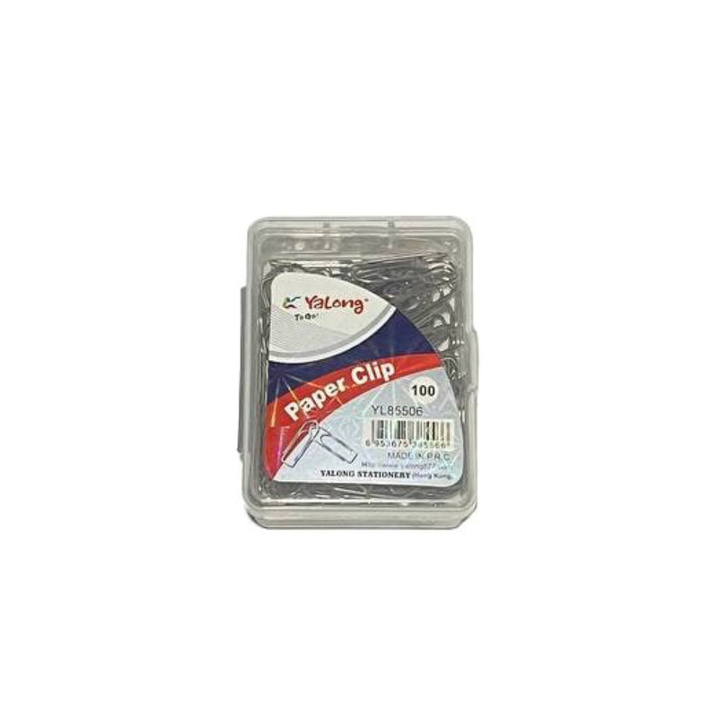 گیره کاغذ یالانگ مدل طلقی کد xc-3864 بسته 100 عددی