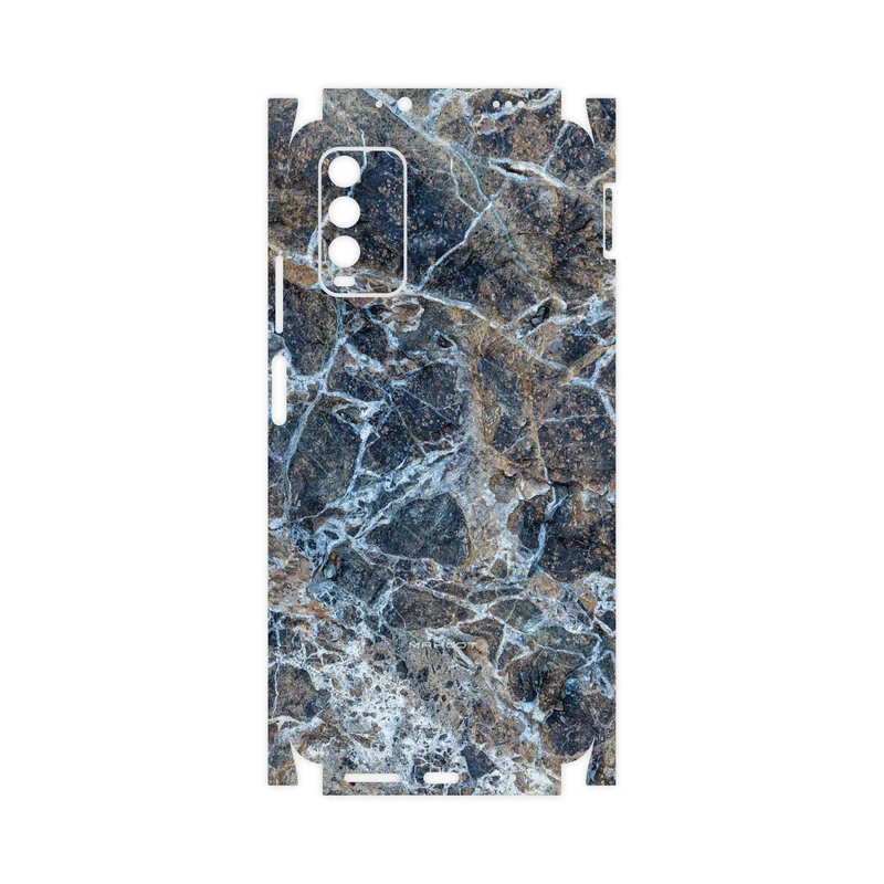 برچسب پوششی ماهوت مدل Earth-White-Marble-FullSkin مناسب برای گوشی موبایل شیائومی Redmi Note 9 4G