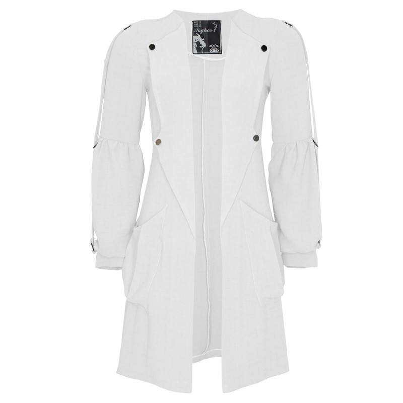 رویه دخترانه مدل پرستو رنگ سفید