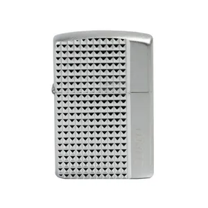 فندک زورو مدل Silver Square کد SN-LIZO-2101-111