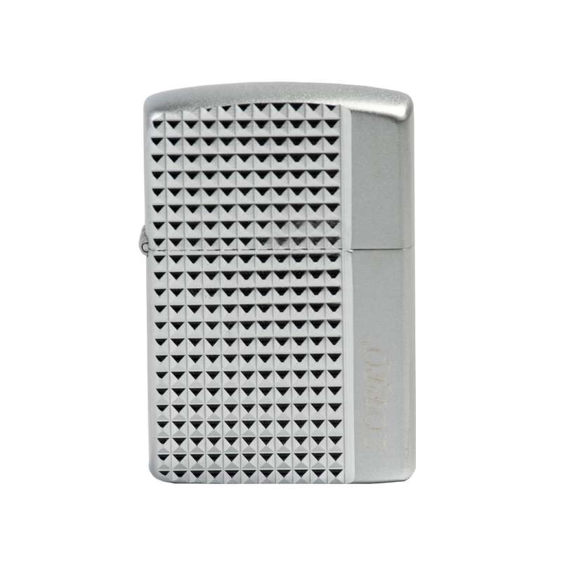 فندک زورو مدل Silver Square کد SN-LIZO-2101-111