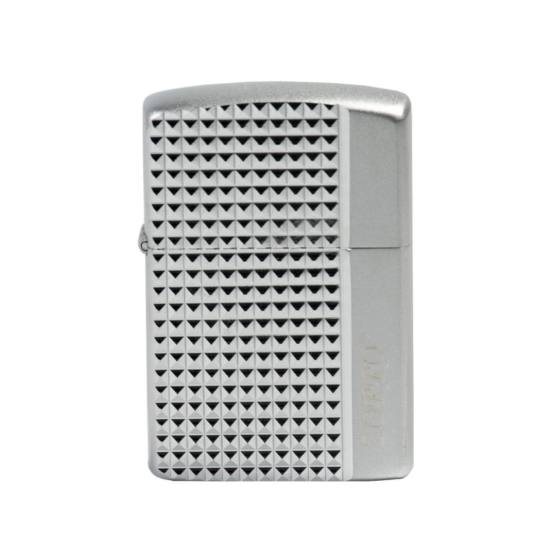 فندک زورو مدل Silver Square کد SN-LIZO-2101-111