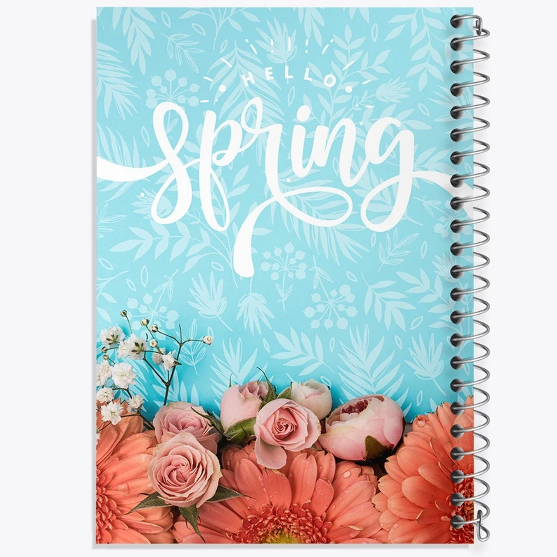 دفتر نقاشی 50 برگ خندالو طرح بهار کد F1755