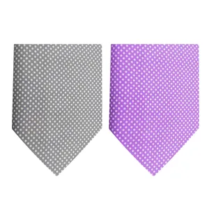 روسری نوزادی مدل خالدار Z-98 بسته 2 عددی