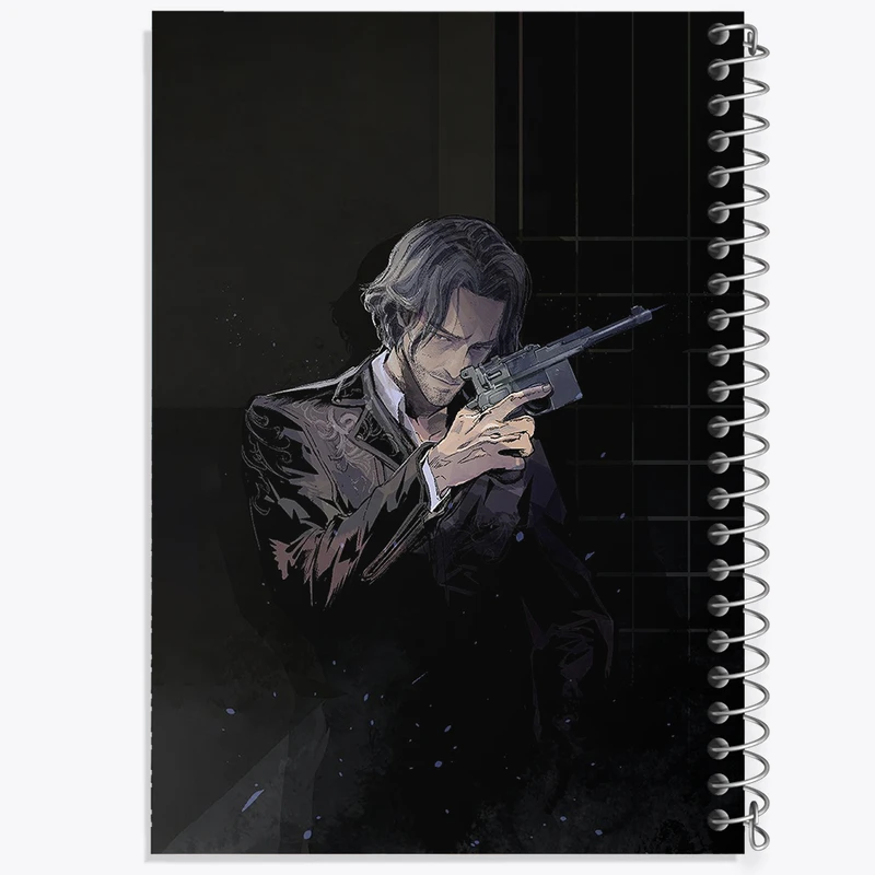 دفتر مشق 50 برگ خندالو طرح بازی رزیدنت اویل (Resident Evil) کد 31667