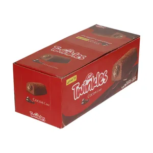 کیک کاکائویی با مغز کرم کاکائو مزمز - 40 گرم بسته 18 عددی