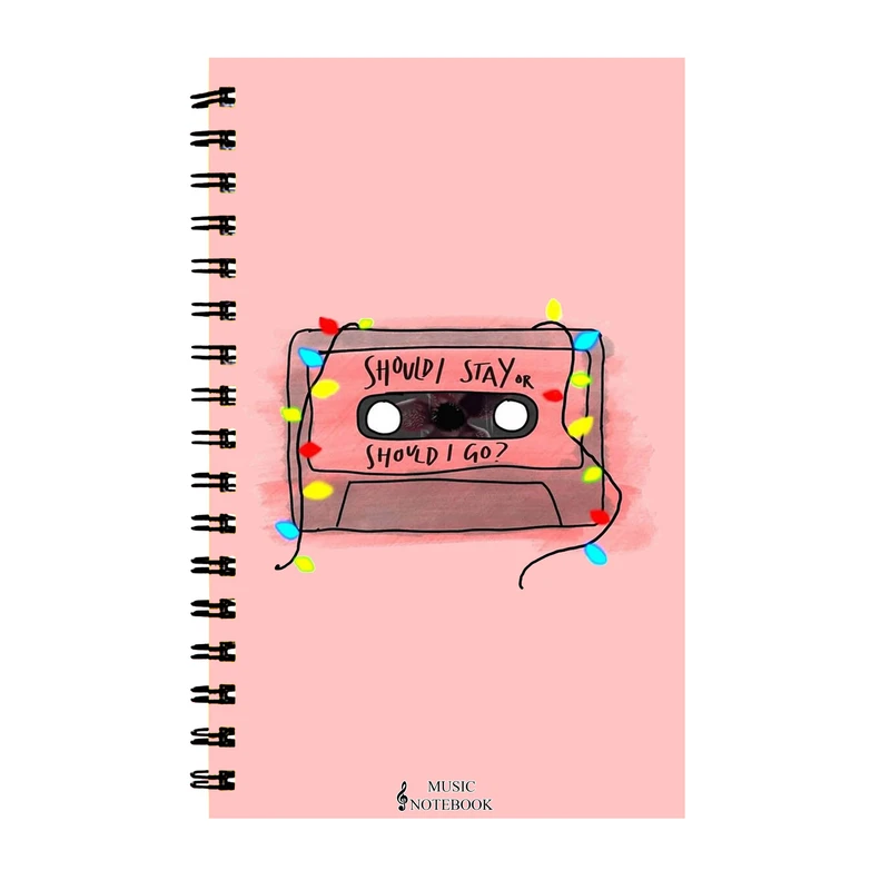 دفتر نت موسیقی 40 برگ مدل استرنجر تینگز کد 022