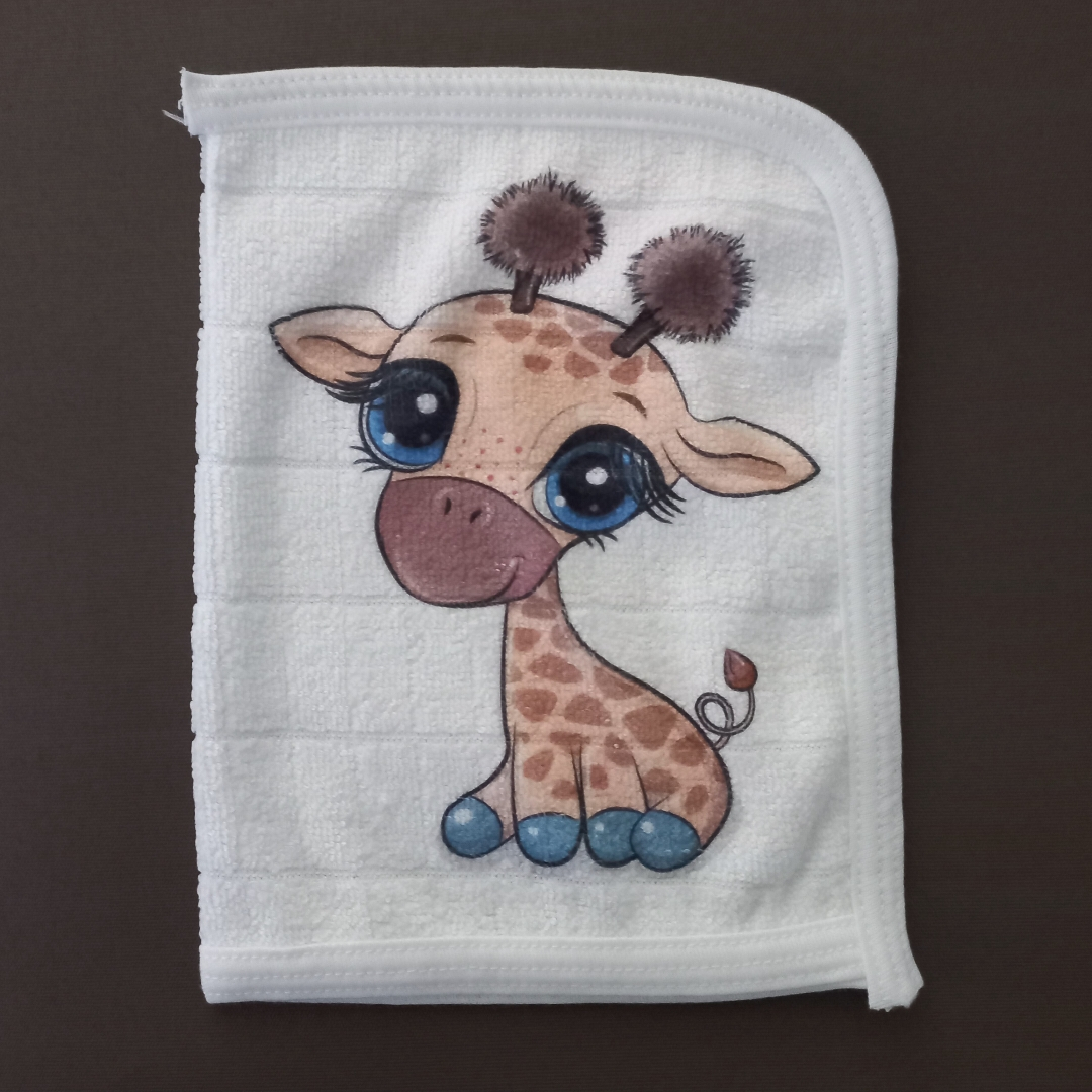 لیف حمام کودک مدل زرافه کد 06 AB