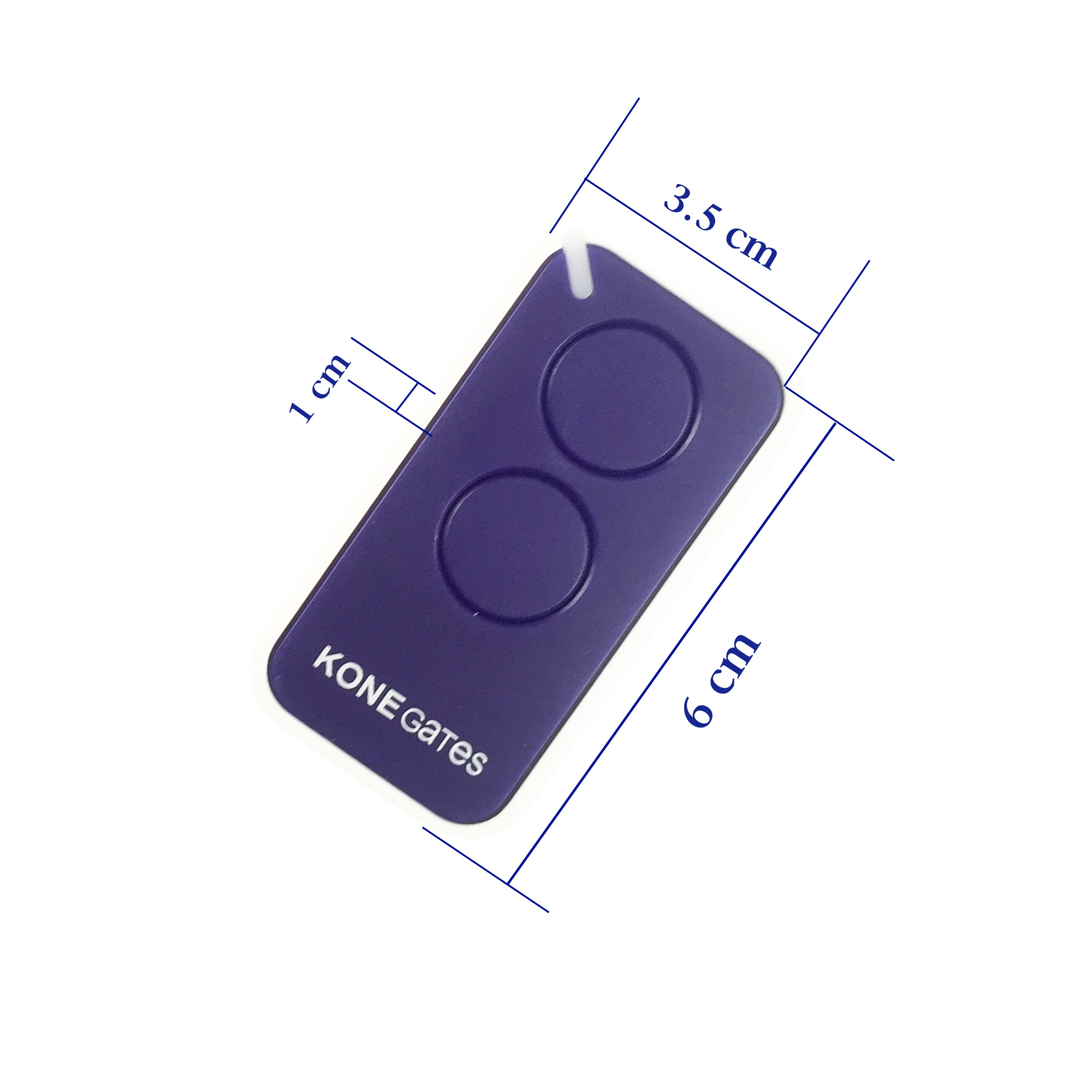 ریموت در ورودی کانه گیت مدل لرن کد Dezh-433-blu