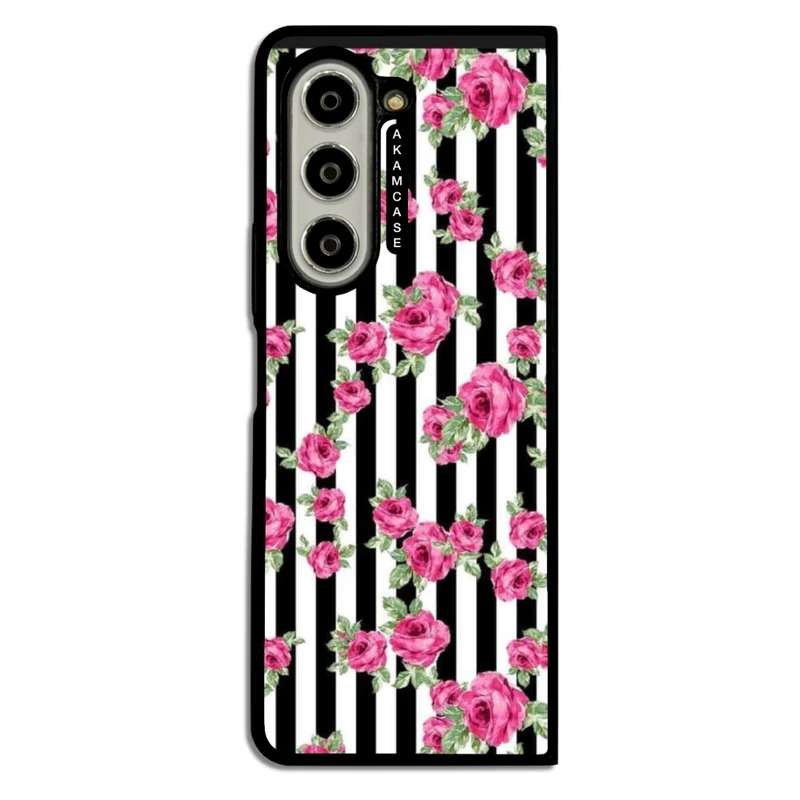 کاور آکام مدل AMCWSGZFOLD5-FLOWERS16 مناسب برای گوشی موبایل سامسونگ Galaxy Z Fold 5