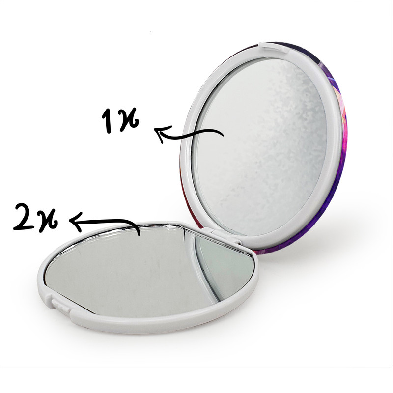 آینه جیبی خندالو طرح باشگاه بارسلونا مدل تاشو کد 26265