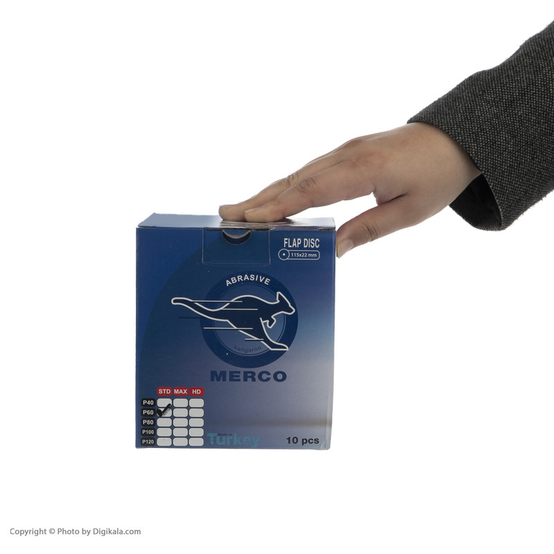 سنباده فلاپ دیسک مرکو مدل Z100 بسته 3 عددی سنباده فلاپ دیسک مرکو مدل Z100 بسته 3 عددی