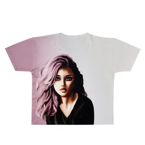 کراپ‌تاپ آستین کوتاه زنانه کد K120 رنگ سفید