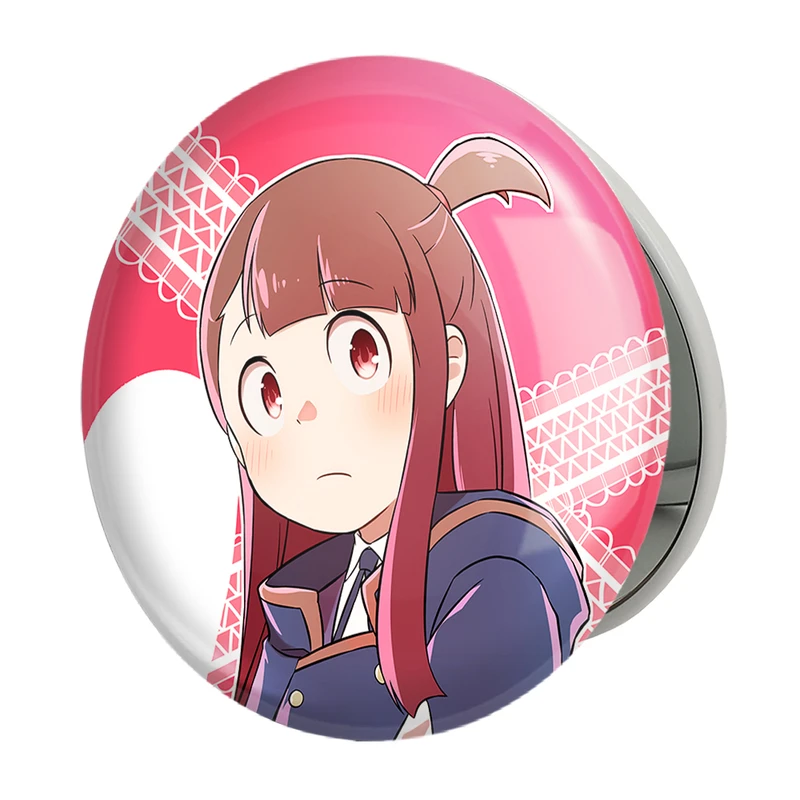 آینه جیبی خندالو طرح اکو انیمه جادوگران کوچک Little Witch Academia مدل تاشو کد 22841 