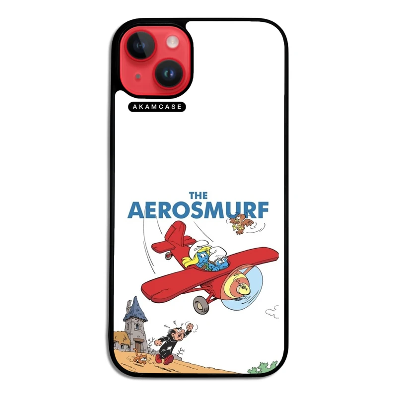کاور آکام مدل AMC-WA14PLUS-SMURFS-23 مناسب برای گوشی موبایل اپل iPhone 14 Plus