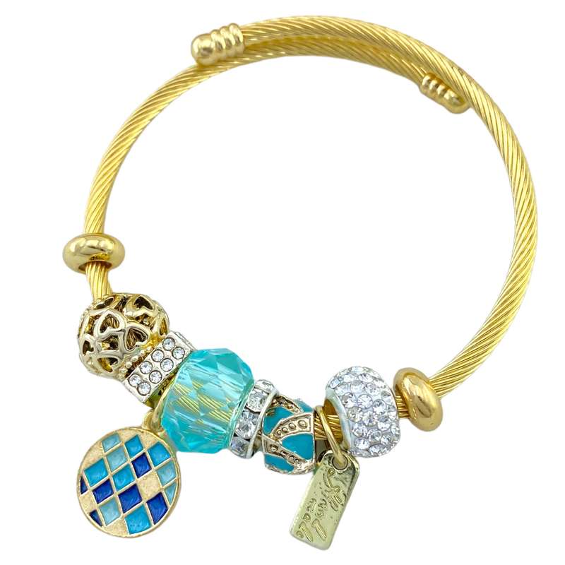 دستبند النگویی زنانه مدل B4065