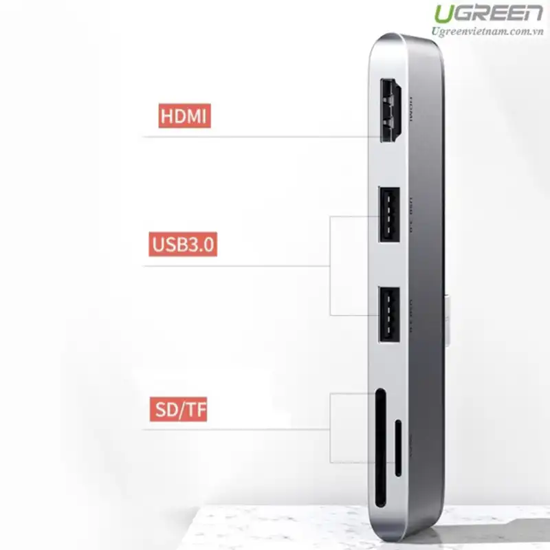 هاب 5 پورت USB 3.0 یوگرین مدل 70338