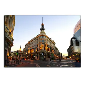 تابلو شاسی بکلیت طرح منظره شهر مادرید مدل SH-569