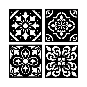  شابلون باتیس آرت طرح سنتی کد 896