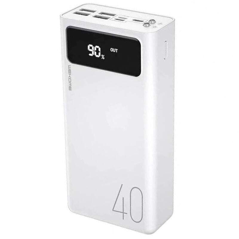 شارژر همراه ویکام مدل WP-169 ظرفیت 40000 میلی آمپر ساعت