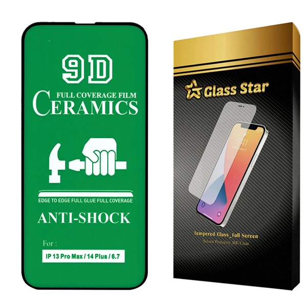  محافظ صفحه نمایش سرامیکی گلس استار مدل CRGA مناسب برای گوشی موبایل اپل iPhone 13 Pro Max