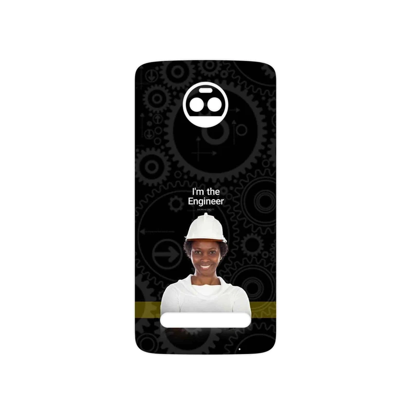 برچسب پوششی ماهوت مدل Engineer مناسب برای گوشی موبایل موتورولا Moto Z2 Force