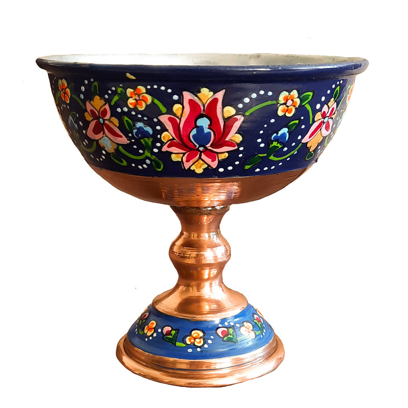 آجیل خوری مسی مدل مس و پرداز کد M_123