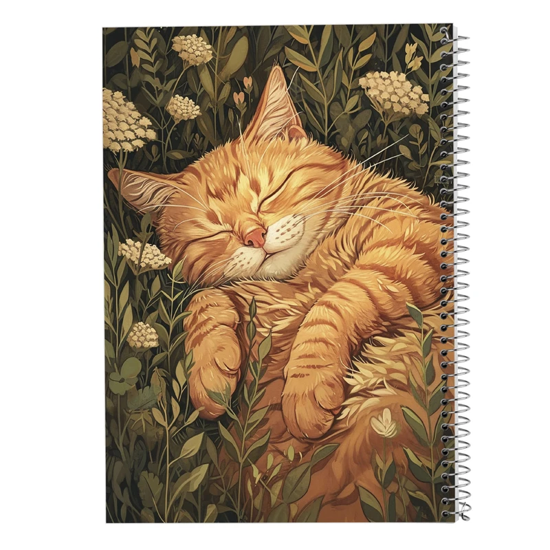 دفتر مشق 50 برگ مدوپد مدل سگ و گربه کد DF17331