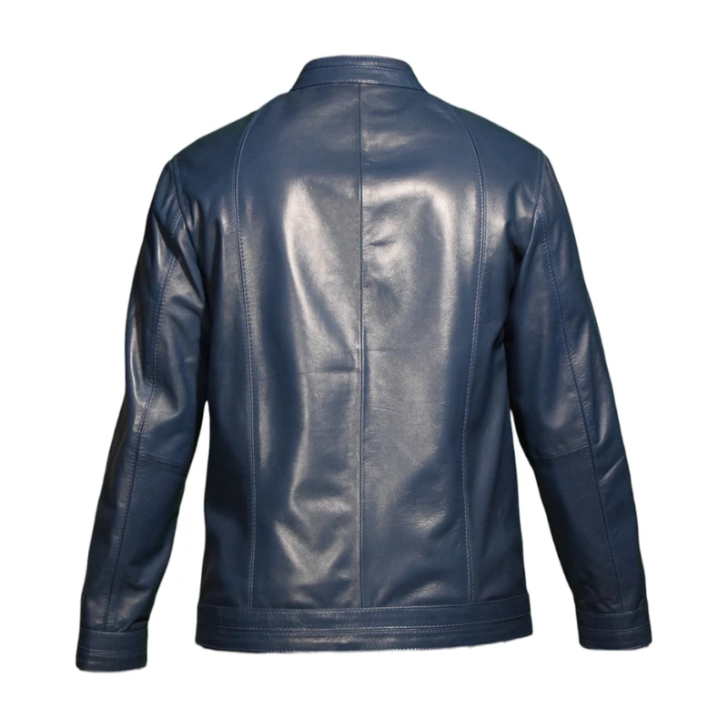 عکس شماره 11 : کت چرم مردانه چرمیران مدل شانون