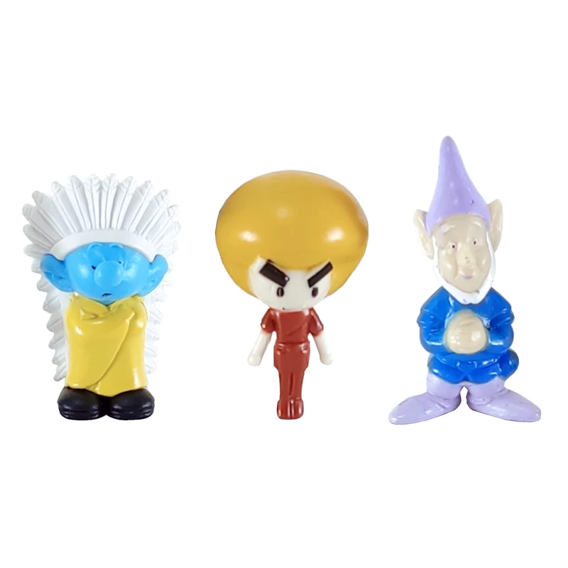 فیگور مدل Smurfs کد 260 مجموعه 3 عددی