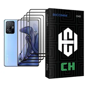 Ricomm CH Glass MIX004 Screen Protector For Xiaomi 11T Pack Of 4