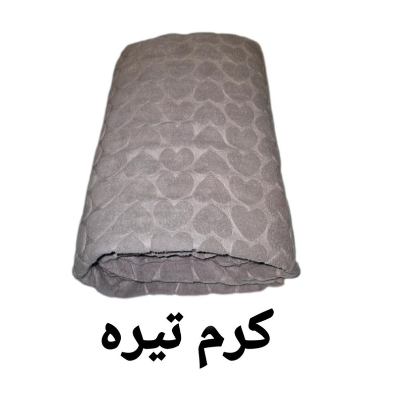 پتو 2 نفره شادیلون مدل ژله ای قلبی سایز 210x200 سانتی‌متر
