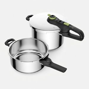 زودپز دوقلو تفال مدل Secure Trendy گنجایش 6 و 4 لیتر