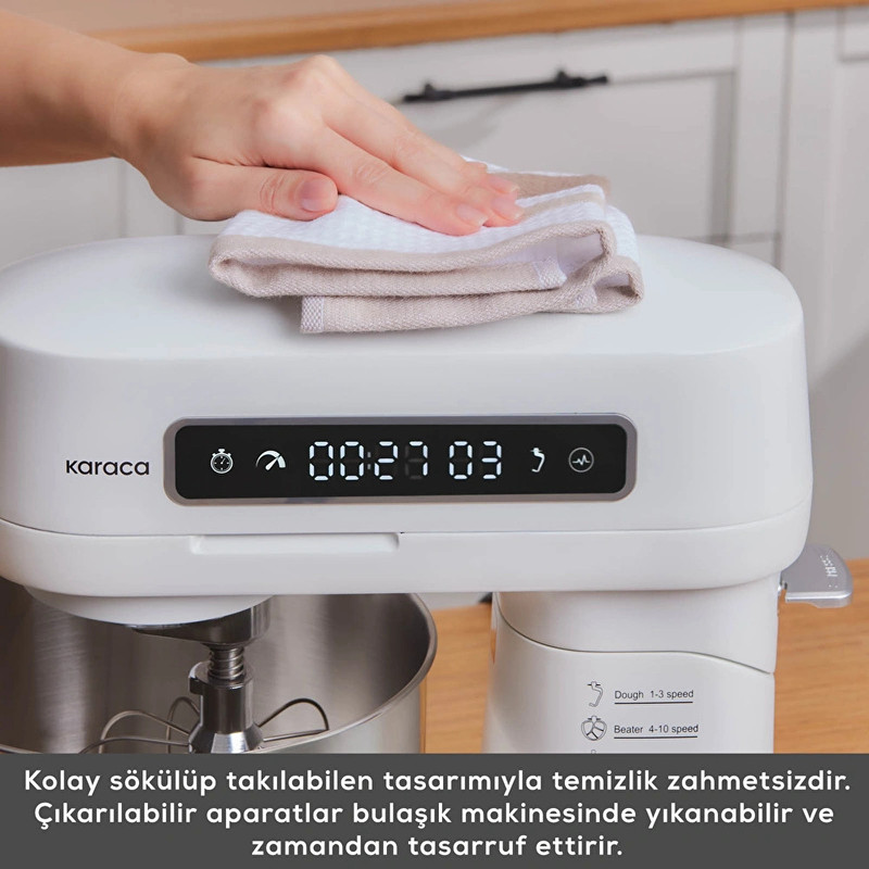 همزن کاسه‌دار 5 لیتری کاراجا مدل Pro Artisan