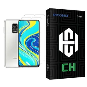 Ricomm CH Glass MIX002 Screen Protector For Xiaomi Redmi Note 9 Pro (India) Pack Of 2