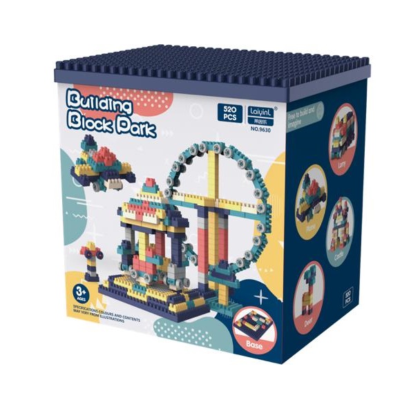 ساختنی مدل building blocks park 520pcs