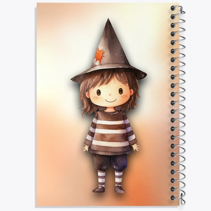 دفتر ژورنال نویسی 50 برگ خندالو مدل نقطه ای طرح دخترانه بامزه کد N2197