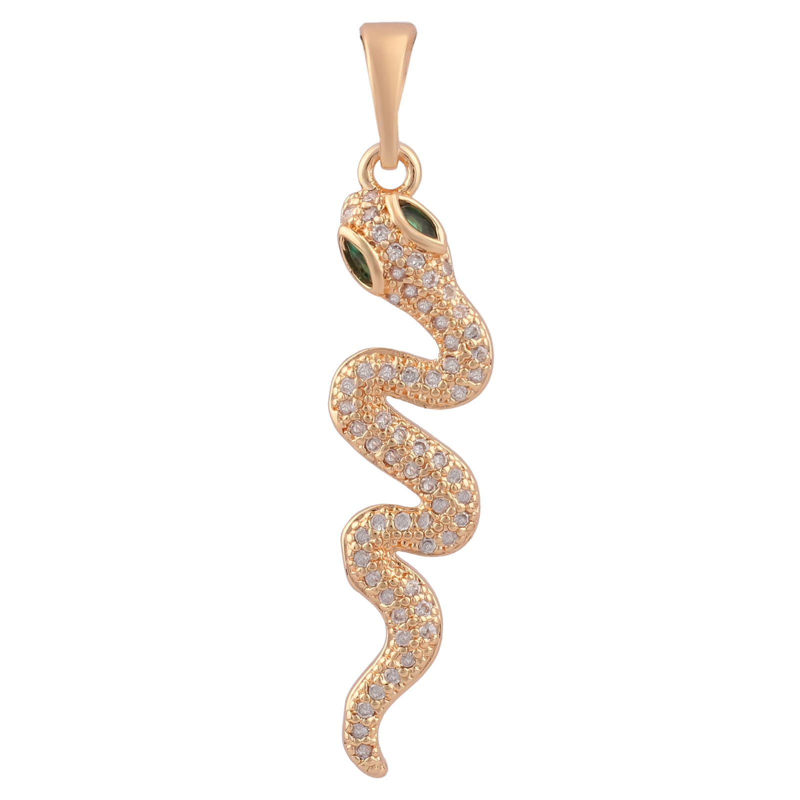 آویز گردنبند زنانه ژوپینگ مدل  مار کد TP-321 -  - 1